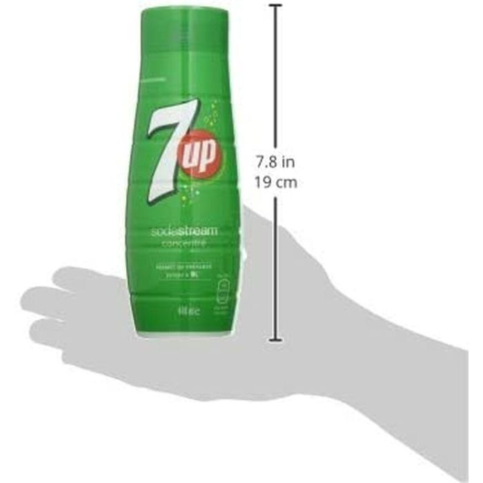 Sodastream Concentrado de Bebida Refrescante Sabor 7UP, Botella de 440ml, Lote de 6 Unidades para Máquinas de Sodastream 1