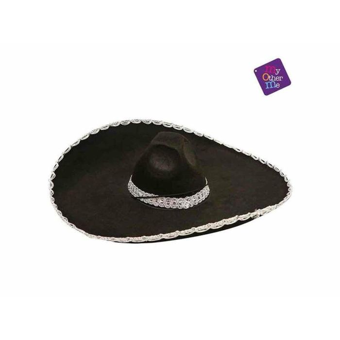 My Other Me Sombrero Mexicano Multicolor 59 cm - Accesorio de Disfraz para Adultos