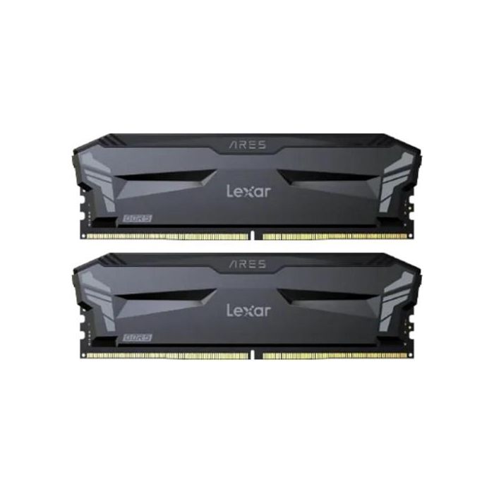 Lexar LD5U16G60C320A-RGD Memoria RAM ARES DDR5 6000 CL32 32GB (2x16GB) Dual Pack con Disipador Negro para Ordenador