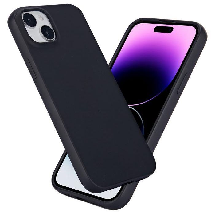 eSTUFF iPhone 15 Plus INFINITE VIENNA TPU Cover - Black - 100% recycled plastic 5 eSTUFF iPhone 15 Plus INFINITE VIENNA TPU Cover - Black - 100% recycled plastic 5
