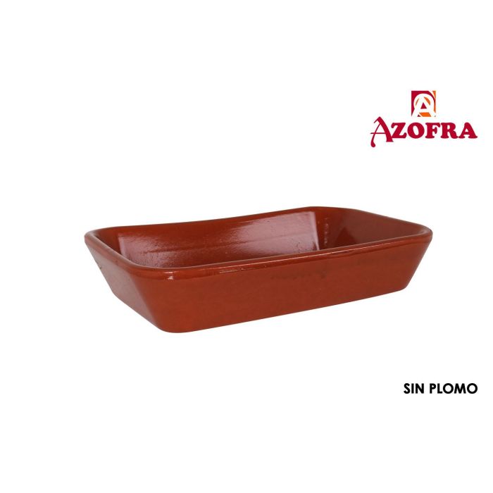 Azofra Fuente Rectangular de Vitro 29x20 cm (4 Unidades)