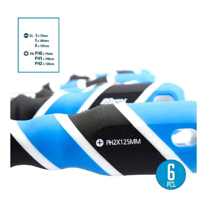 Set de Destornilladores Ferrestock (6 pcs) 4