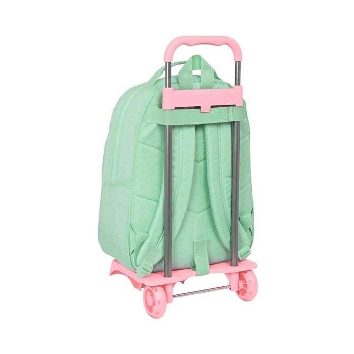 Mochila Escolar con Ruedas BlackFit8 Moon Verde 32 x 42 x 15 cm 1 Mochila Escolar con Ruedas BlackFit8 Moon Verde 32 x 42 x 15 cm 1