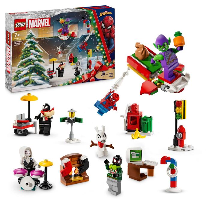 Calendario De Adviento 2024 Spider-Man Lego Marvel 76293