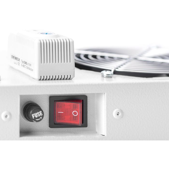 DIGITUS Lüftermodul Outdoor IP55 2 Lüfter grau 2 DIGITUS Lüftermodul Outdoor IP55 2 Lüfter grau 2