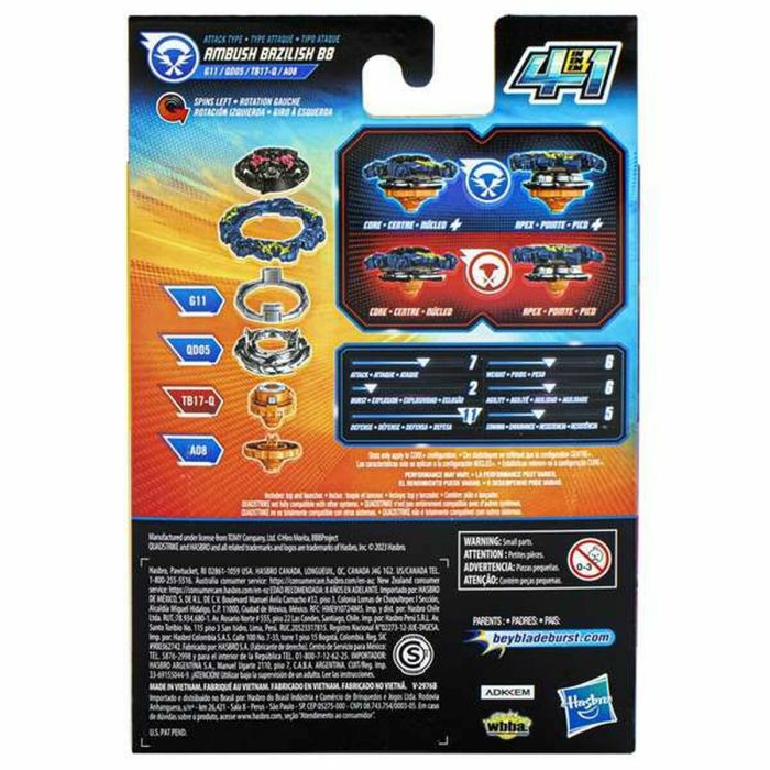 Peonza Hasbro Bayblade Burst 7 Peonza Hasbro Bayblade Burst 7