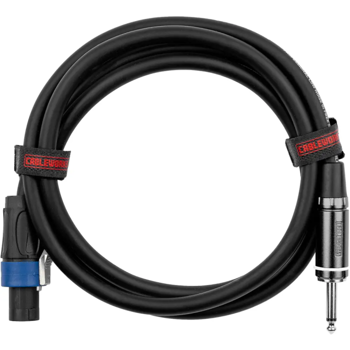 Cableworks Cable de Altavoz Jack/Speakon - 1,8 Metros 1