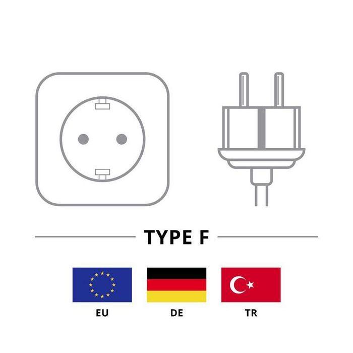 Goobay POWER CABLE 1,8M STRAIGHT - TAK533 1 Goobay POWER CABLE 1,8M STRAIGHT - TAK533 1
