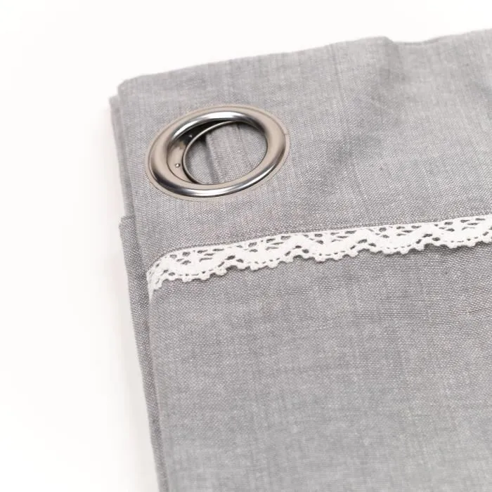 Today TOD1700239379894 Cortina HOY CHARME Chambray Capucine 140 x 240 cm 4