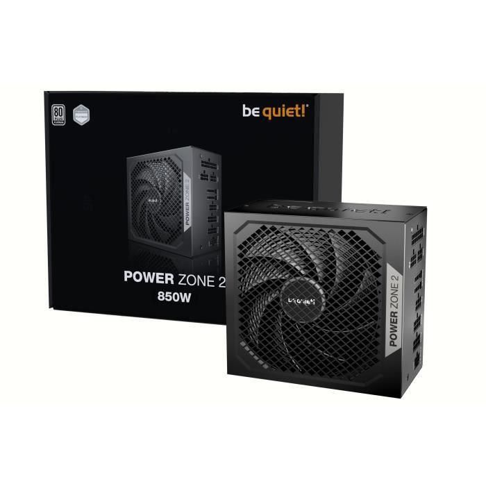 be quiet! Power Zone 2 850W - Fuente de alimentación modular para PC, 80 PLUS Platinum 3