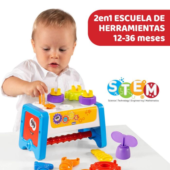 Chicco 2 En 1 Escuela De Herramientas 00010062000000 Juguete para Niños +12 Meses 1