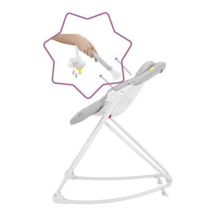 Badabulle Transat Compact'up Plegable Bebé - Hamaca de 5 Alturas con Función Balanceo, Respaldo Reclinable y Arco de Juego - Candy 1 Badabulle Transat Compact'up Plegable Bebé - Hamaca de 5 Alturas con Función Balanceo, Respaldo Reclinable y Arco de Juego - Candy 1