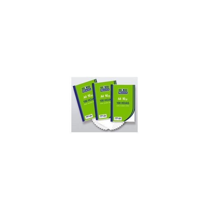 Zorrilla Papel Blanco Extra Premier A4 90 gr Liso Paquete 100H