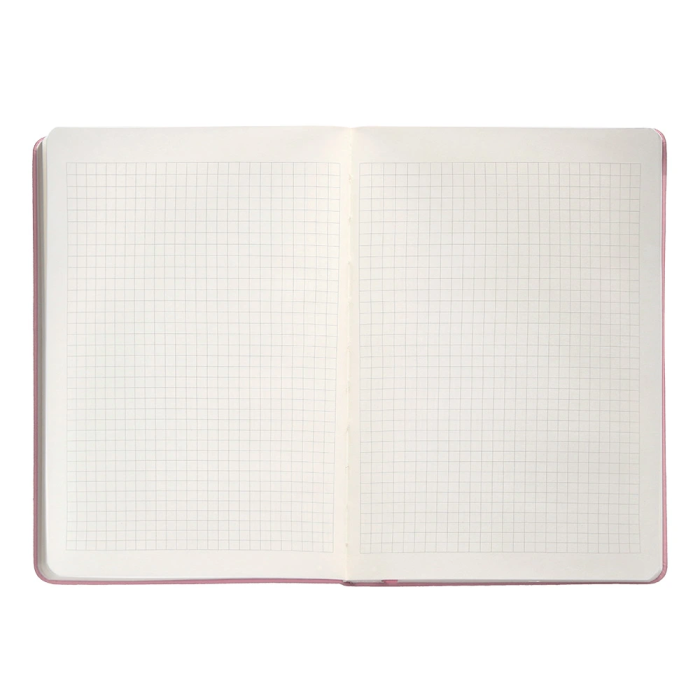 Antartik Cuaderno A5 Tapa Dura Hojas Cuadriculadas Rosa Pastel 100 Hojas 80 Gr FSC 7