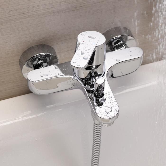 Grohe Mezclador monomando de baño y ducha de pared 1 Grohe Mezclador monomando de baño y ducha de pared 1
