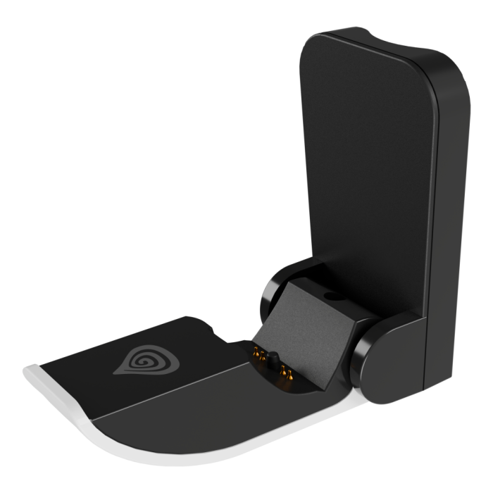 GENESIS Tin 300 Estación de Carga Plegable PS5 para Mandos DualSense DualSense Edge vía USB-C Negro Blanco