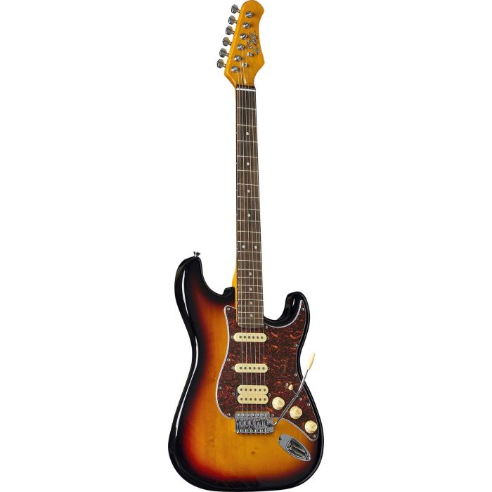 Guitarra Eléctrica Eko Starter St350 Tipo Strat Vintage Hss - Sunburst 4 Guitarra Eléctrica Eko Starter St350 Tipo Strat Vintage Hss - Sunburst 4