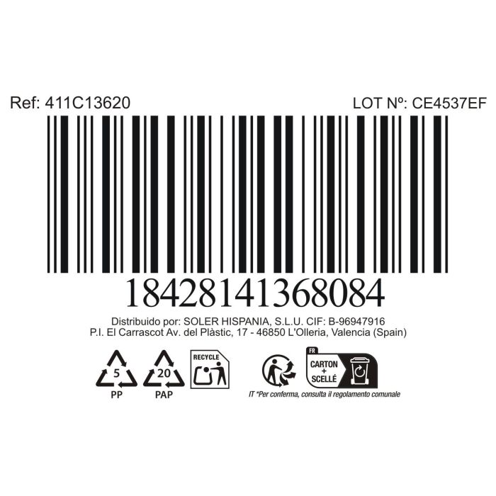 La Mediterranea - Bandeja de Servir Ovalada 25 cm x 14 cm x 3.3 cm, Color Milkycream, Material Melamina (12 Unidades)