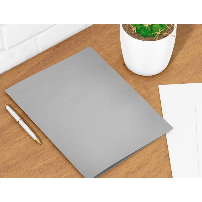 Subcarpeta Liderpapel Folio Gris 180 gr-M2 50 unidades 7