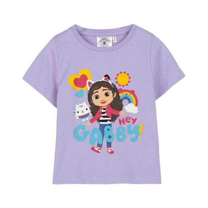 Camiseta corta single jersey gabby´s dollhouse 4 años Camiseta corta single jersey gabby´s dollhouse 4 años