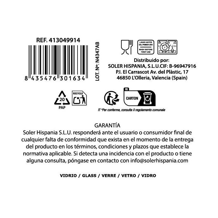 Vaso Nalon Fiber 400 cc - Inde (36 Unidades) 3 Vaso Nalon Fiber 400 cc - Inde (36 Unidades) 3