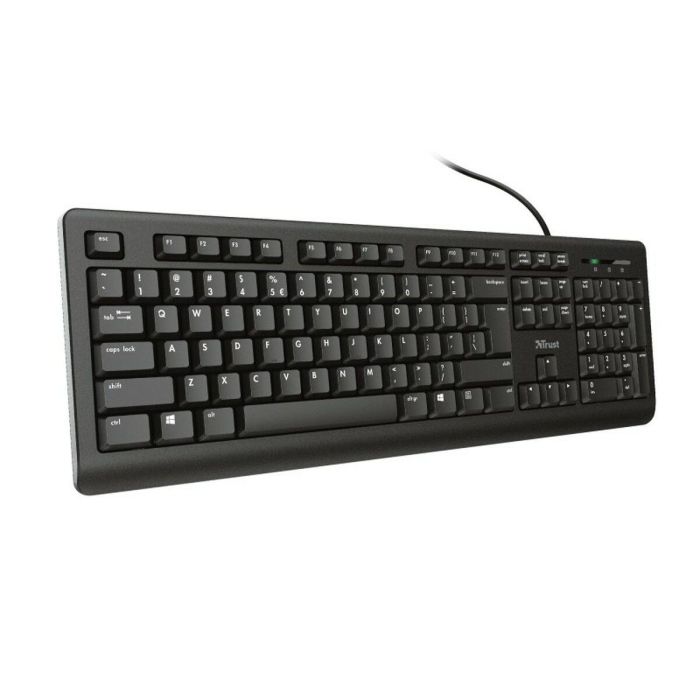 Teclado Trust 23883 PRIMO Negro Qwerty Español