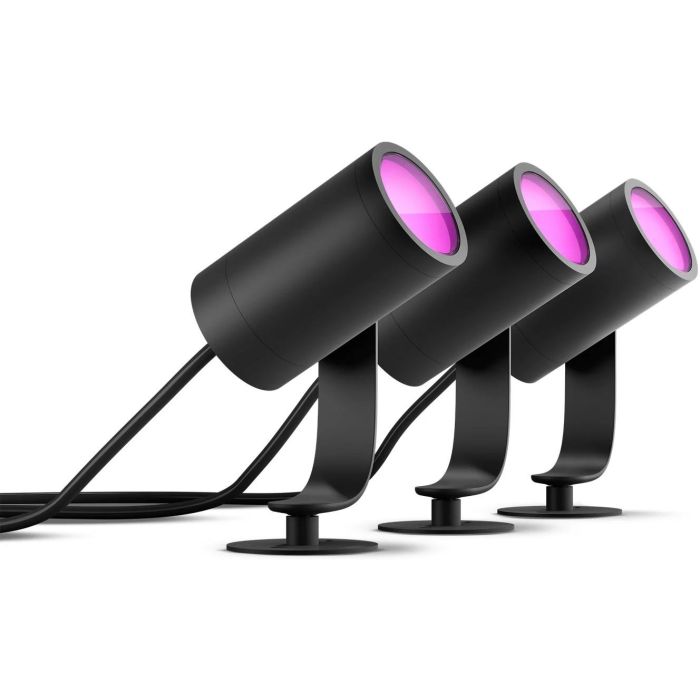 Philips Hue White & Color Ambiance Lily Spot 3 flg. Schwarz 3640lm Basis 0 Philips Hue White & Color Ambiance Lily Spot 3 flg. Schwarz 3640lm Basis 0