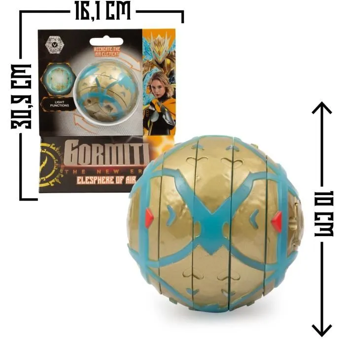 Gormiti GRV013 Figura de Acción con Efectos de Iluminación Aérea, a partir de 4 años 2