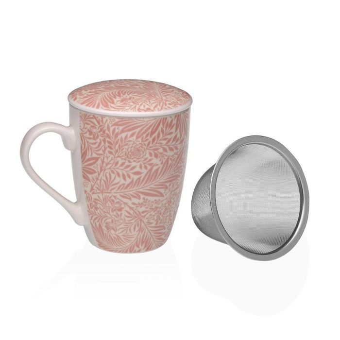 Taza con Filtro para Infusiones Versa Rosa 0 Taza con Filtro para Infusiones Versa Rosa 0