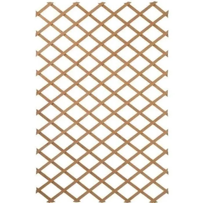 Nature Valla de Jardín Extensible 100x200 cm Madera Natural 0 Nature Valla de Jardín Extensible 100x200 cm Madera Natural 0