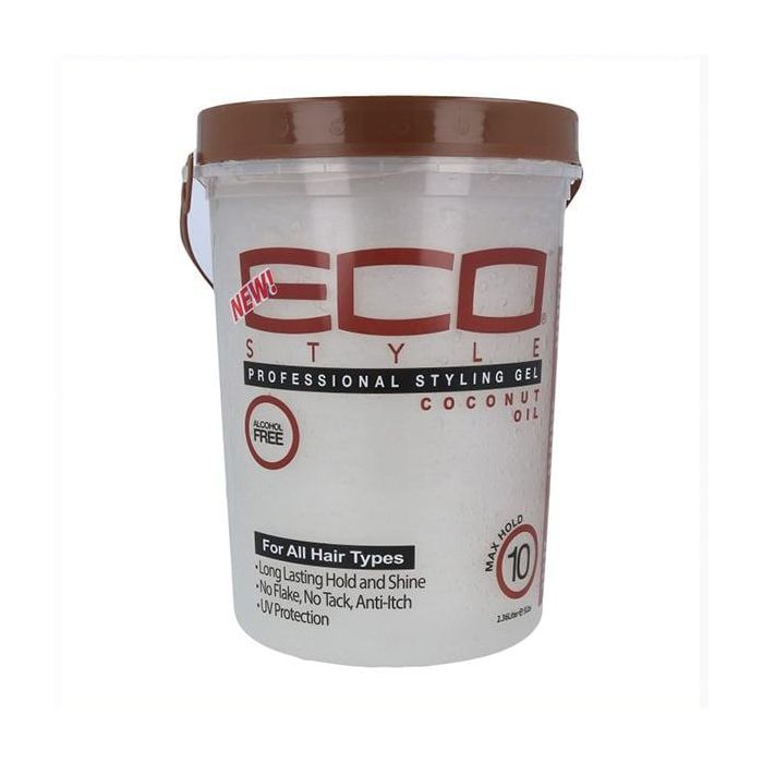 Eco Styler Gel de peinado máxima fijación con aceite de coco 2.36L