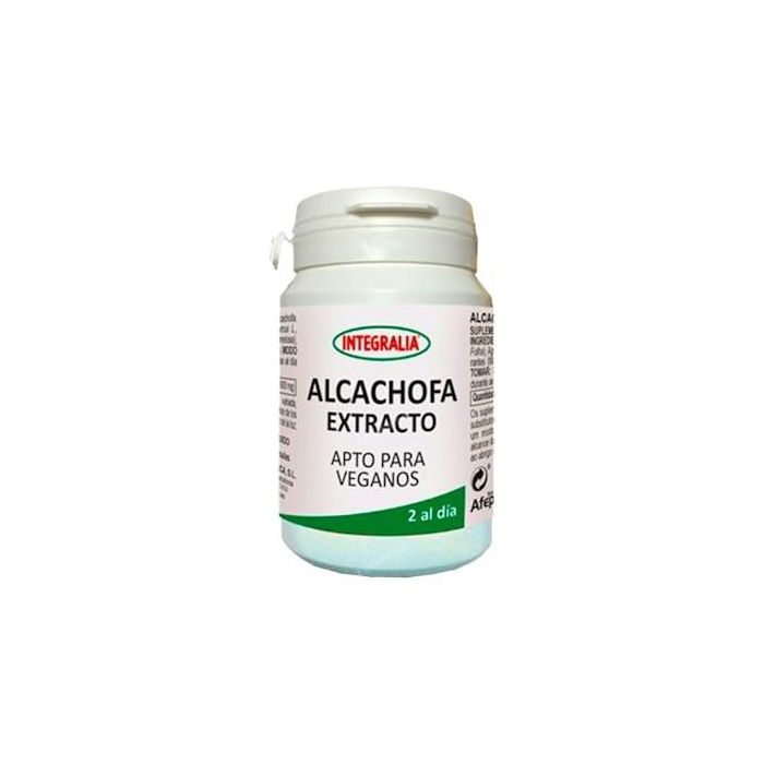 INTEGRALIA Alcachofa Extracto 60 Vcaps. Complemento Alimenticio Vegano Cynara scolymus L. para la Salud Digestiva