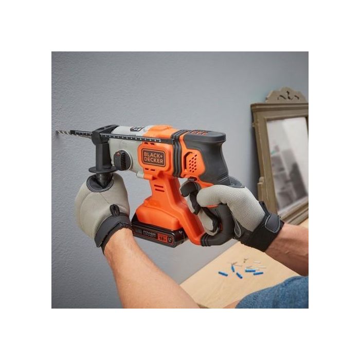 Black&Decker Akku-Kombihammer SDS-pl.18V.2x2.5Ah BCD900E2K 10