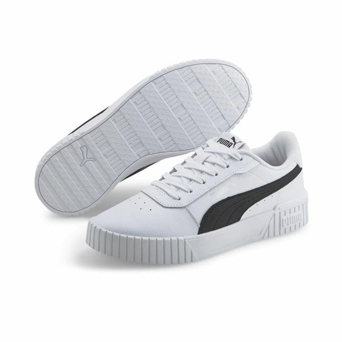 Zapatillas Casual de Mujer Puma Carina 2.0 Blanco 6