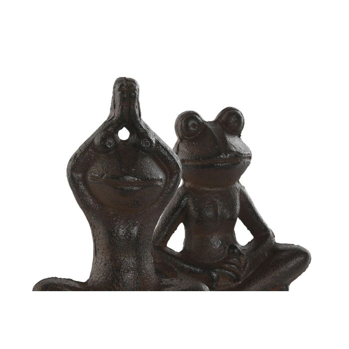 Figura DKD Home Decor Negro Marron 5 x 11.7 x 10.2 cm (4 Unidades) 1 Figura DKD Home Decor Negro Marron 5 x 11.7 x 10.2 cm (4 Unidades) 1