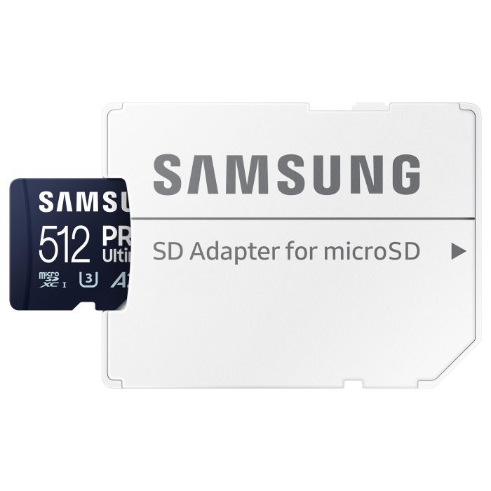 Samsung PRO Ultimate 512GB MicroSDXC UHS-I Adaptador Incluido Velocidad 200 MB/s