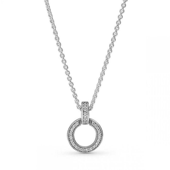 Colgante Mujer Pandora 399487C01-45 Plateado Colgante Mujer Pandora 399487C01-45 Plateado