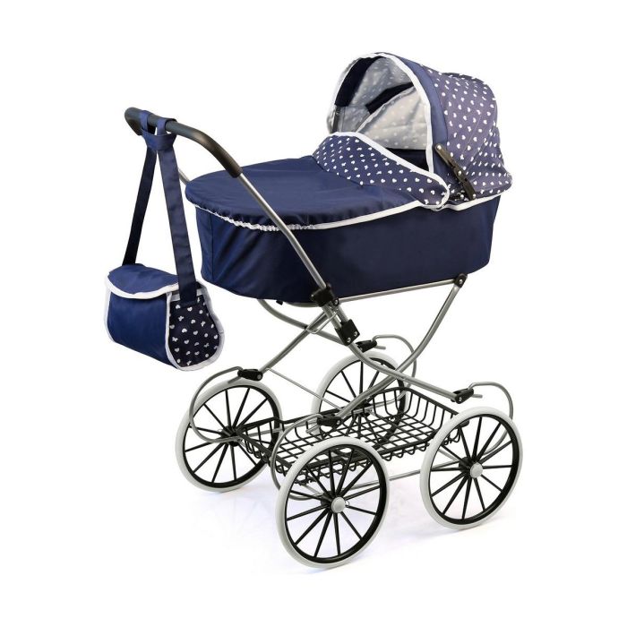 Reig Coche de Muñecas Classic Deluxe 89x70x42 cm para Niñas +3 Años Reig Coche de Muñecas Classic Deluxe 89x70x42 cm para Niñas +3 Años