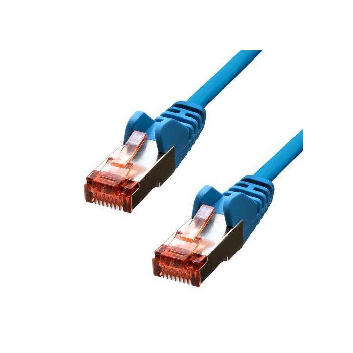 ProXtend CAT6 F/UTP CCA PVC Ethernet Cable Blue 20cm ProXtend CAT6 F/UTP CCA PVC Ethernet Cable Blue 20cm