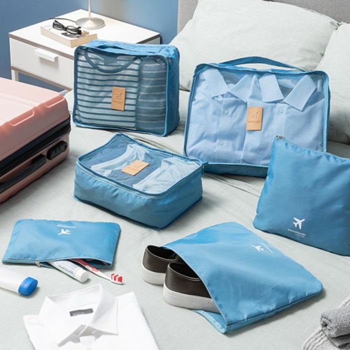 Set de Bolsas Organizadoras para Maletas Luggan InnovaGoods (Reacondicionado A+) 0 Set de Bolsas Organizadoras para Maletas Luggan InnovaGoods (Reacondicionado A+) 0