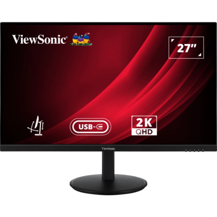 Viewsonic VG Series VG2709-2K-MHDU-2 pantalla para PC 68,6 cm (27") 2560 x 1440 Pixeles Quad HD LED Negro Viewsonic VG Series VG2709-2K-MHDU-2 pantalla para PC 68,6 cm (27") 2560 x 1440 Pixeles Quad HD LED Negro