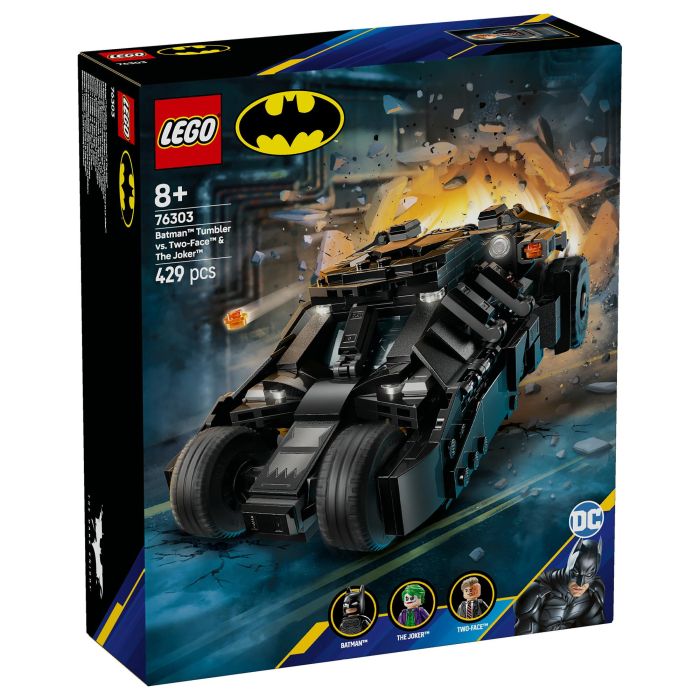 Lego 76303 DC Batman Batman's Batmobile Tumbler vs. Two-Face y The Joker Juguete