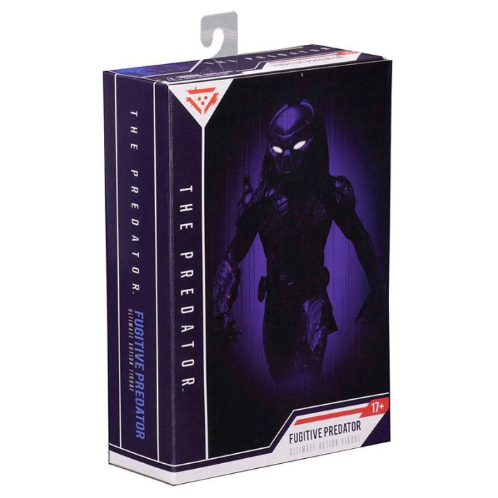 NECA Ultimate Fugitive Predator - Action Figure 20 Cm, Da The Predator (2018) - Con Teste E Armi Intercambiabili - 2