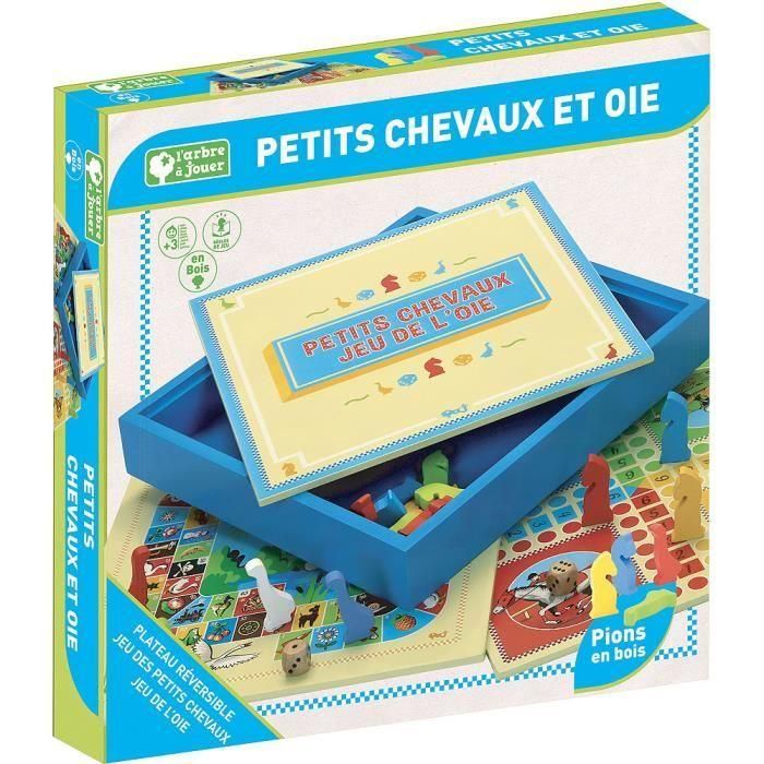 El Árbol Que Juega - 66310 - Caballos Pequeños y Juegos de Oca - Caja de Madera 1