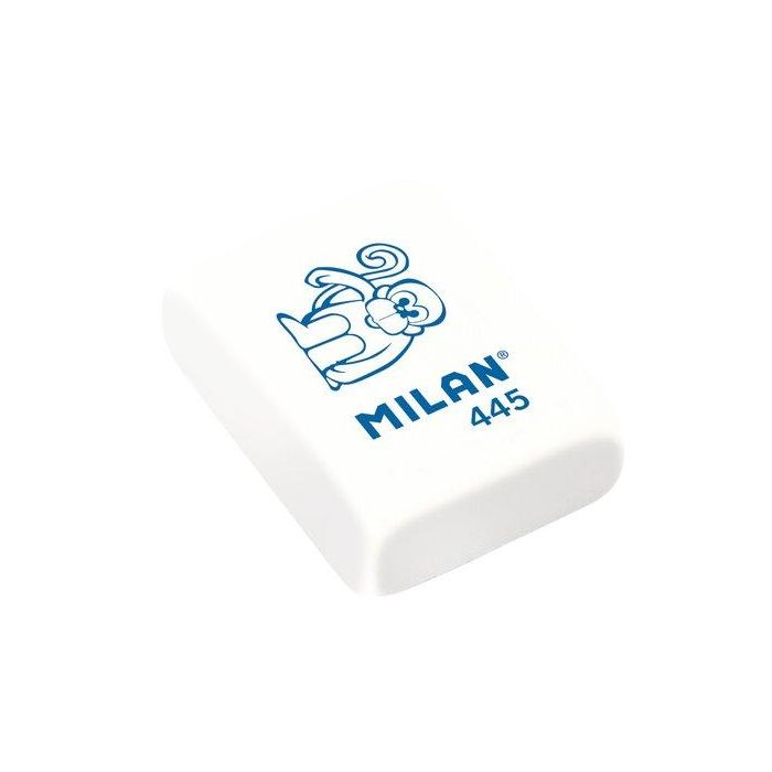 Milan Goma de Borrar Rectangular de Caucho Sintético Tipo Miga de Pan para Lápices de Grafito, Dibujos Infantiles y Colores Surtidos
