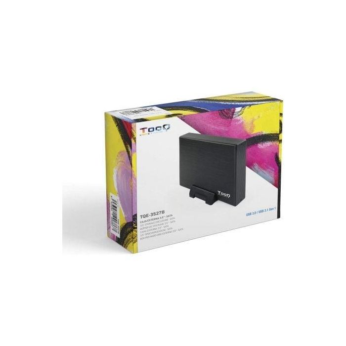 TooQ TQE-3527B caja para disco duro externo Caja de disco duro (HDD) Negro 3.5" 4 TooQ TQE-3527B caja para disco duro externo Caja de disco duro (HDD) Negro 3.5" 4