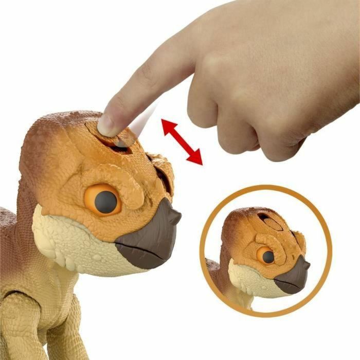 Jurassic World Figura de Aquilops para domesticar Dinosaurio interactivo JGC01 3