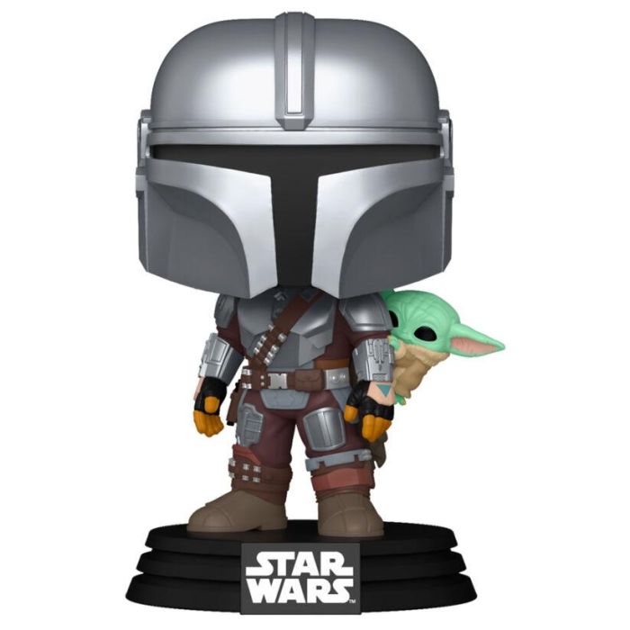 Funko POP Star Wars Vinyl Figura The Mandalorian with The Child (Grogu) - Mandalorian & Grogu