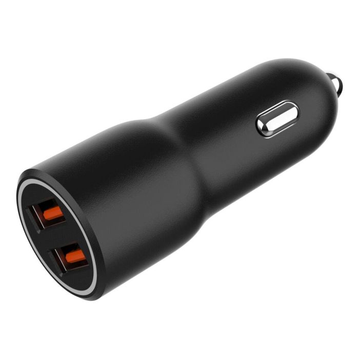 Cargador de Coche GEMBIRD TA-UC-A2QC36-CAR-01 Cargador de Coche GEMBIRD TA-UC-A2QC36-CAR-01