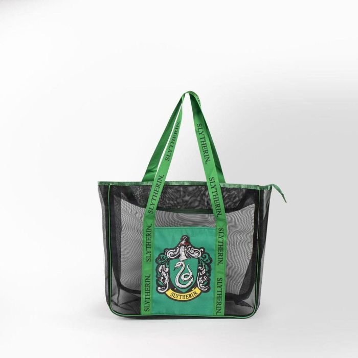 Harry Potter Bolsa de Playa Premium Slytherin, Verde Oscuro, 62 x 39 x 20 cm 2 Harry Potter Bolsa de Playa Premium Slytherin, Verde Oscuro, 62 x 39 x 20 cm 2